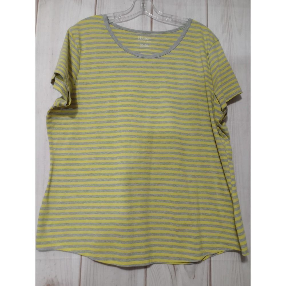 Hanes Shirt Ladies 2x Classic Core Gorp Core